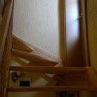 schodiště 2 x lomené levé bez podstupnic,borovice